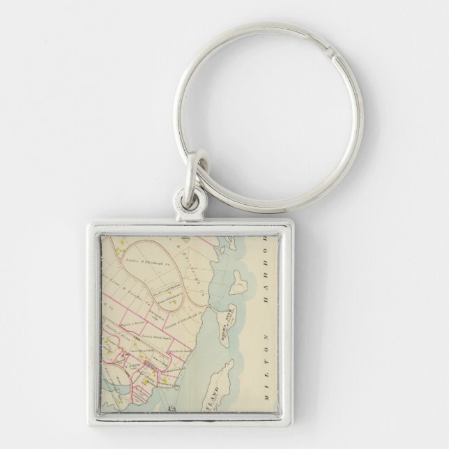 Rye, New York Key Ring (Front)