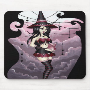 Ryla - Valentine's Day Witch Mousepad