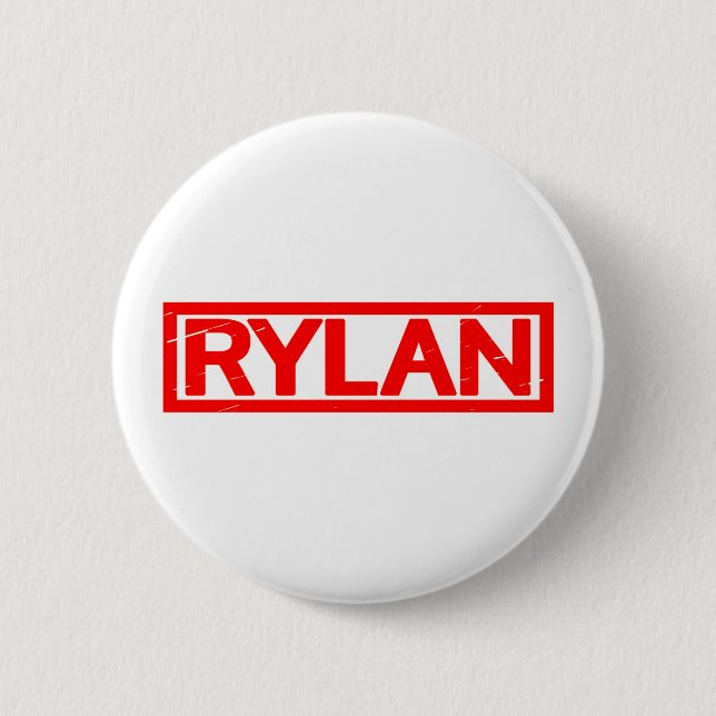 Rylan Stamp 6 Cm Round Badge (Front)
