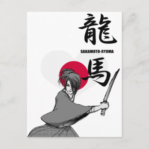 RYOMA SAKAMOTO POSTCARD