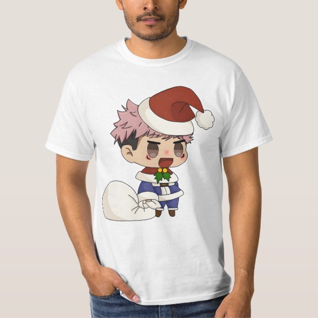 Ryomen Sukuna Christmas T-Shirt (Front)