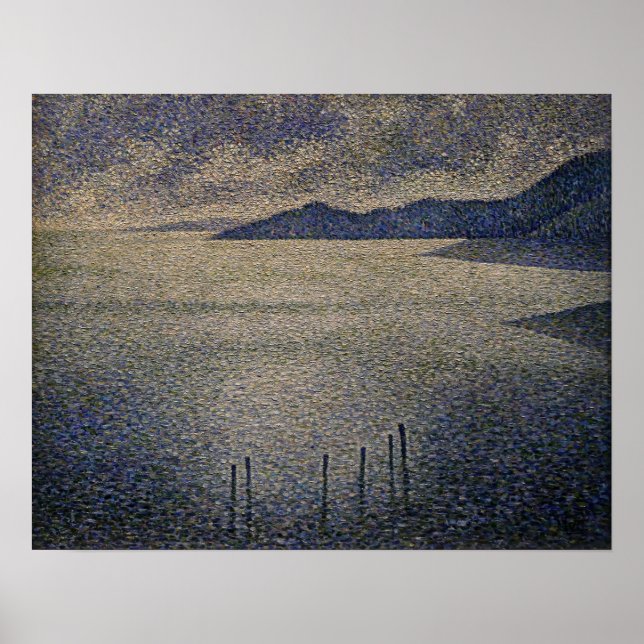 Rysselberghe - Coastal Scene 1892 Poster (Front)