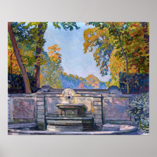 Rysselberghe - Fountain Poster (Front)