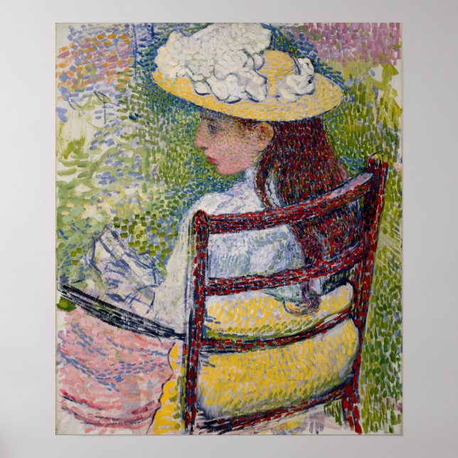 Rysselberghe - Jeanne Pissarro Poster (Front)