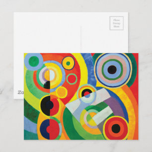 Rythme Joie de Vivre by Robert Delaunay Postcard