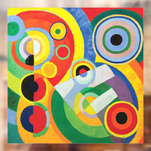 Rythme Joie de Vivre by Robert Delaunay   Window Cling
