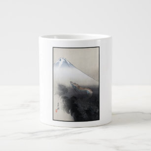 Ryu Shoten: Ascending Dragon over Fuji, Japan Large Coffee Mug