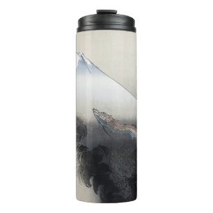 Ryu Shoten: Ascending Dragon over Fuji, Japan Thermal Tumbler