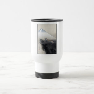 Ryu Shoten: Ascending Dragon over Fuji, Japan Travel Mug