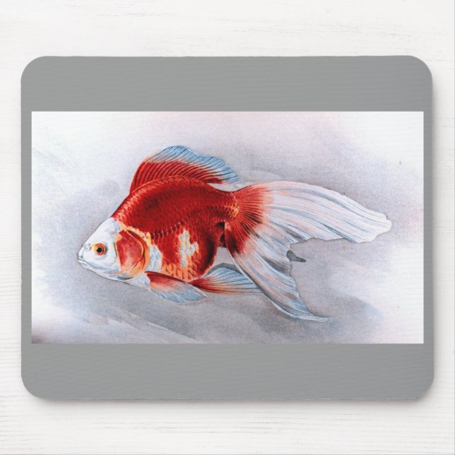 Ryukin goldfish mouse mat (Front)