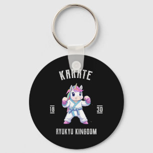 Ryukyu Karate Unicorn - Karateka Japan Key Ring