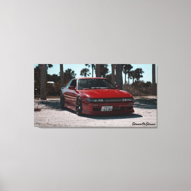 S13 Silvia Canvas Print (Front)