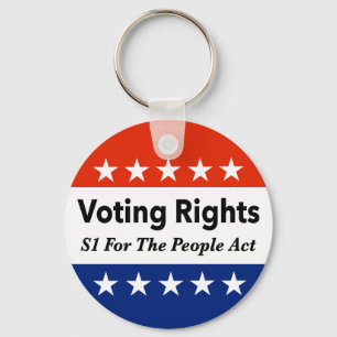 S1 Voting Rights For The People Act Key Ring