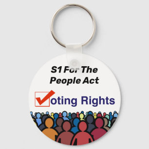 S1 Voting Rights For The People Act Key Ring