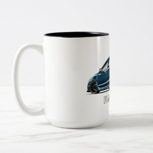 s205 rear angle drawing Two-Tone coffee mug