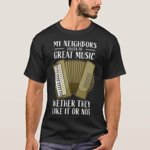 S2 Accordion Accordionist (12) T-Shirt