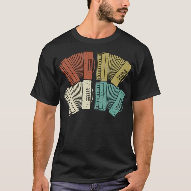 S2 Accordion Accordionist (46) T-Shirt (Front)