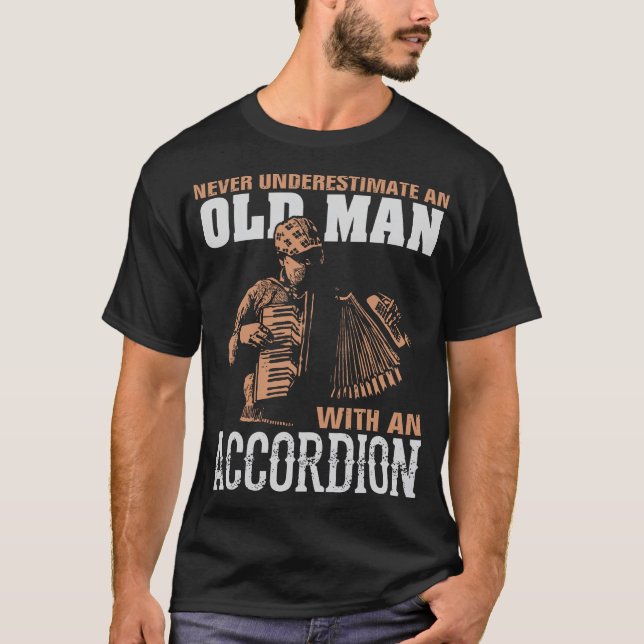 S2 Accordion Accordionist (60) T-Shirt (Front)