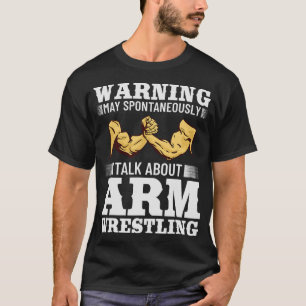 S2 Arm Wrestling Wrestler Armwrestling (86) T-Shirt