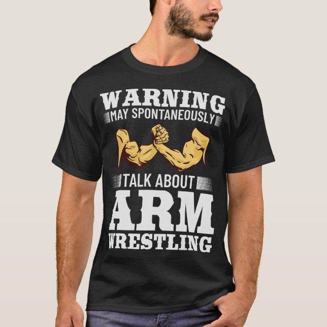 S2 Arm Wrestling Wrestler Armwrestling (86) T-Shirt (Front)