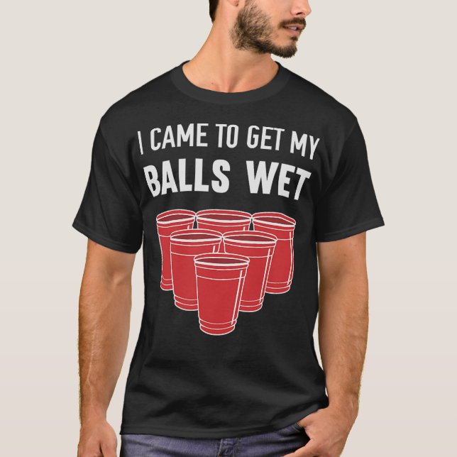 S2 Beer Pong (3) T-Shirt (Front)