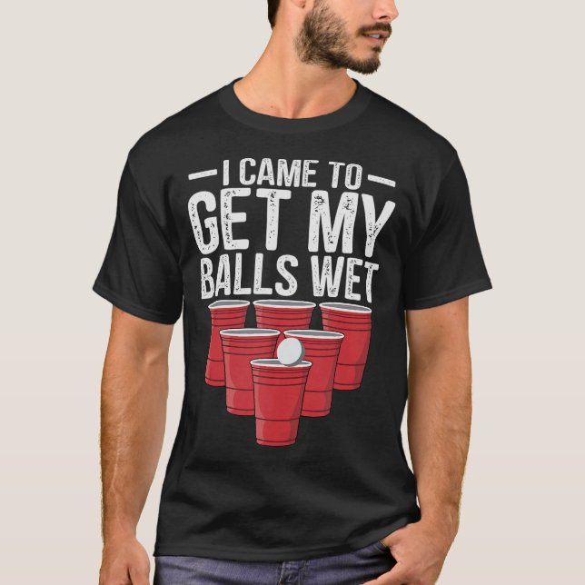 S2 Beer Pong (5) T-Shirt (Front)