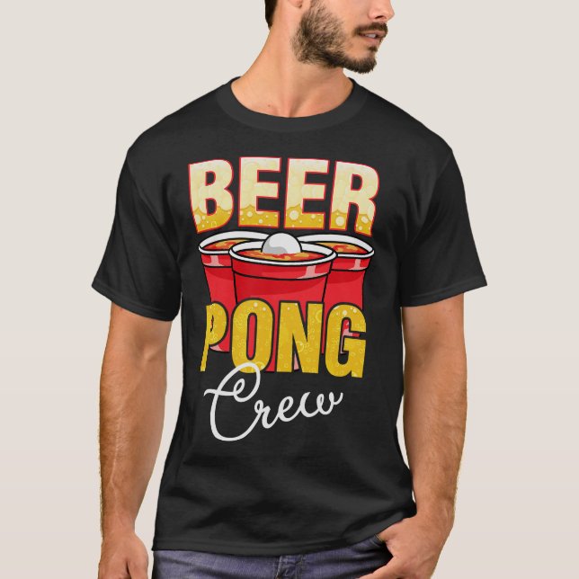 S2 Beer Pong (84) T-Shirt (Front)