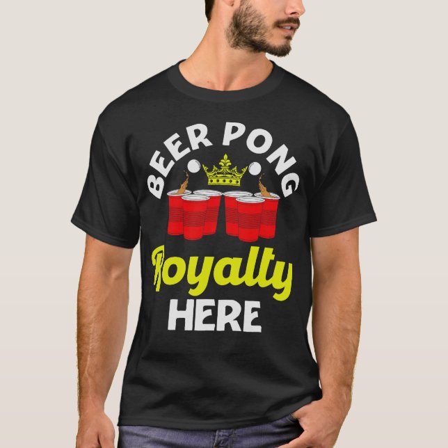 S2 Beer Pong (87) T-Shirt (Front)