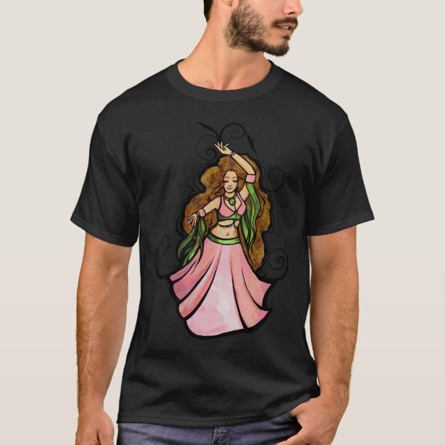 S2 Belly Dance Bellydance Bellydancer (22) T-Shirt (Front)