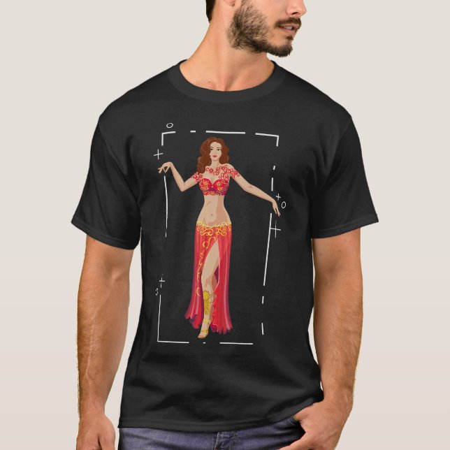 S2 Belly Dance Bellydance Bellydancer (56) T-Shirt (Front)