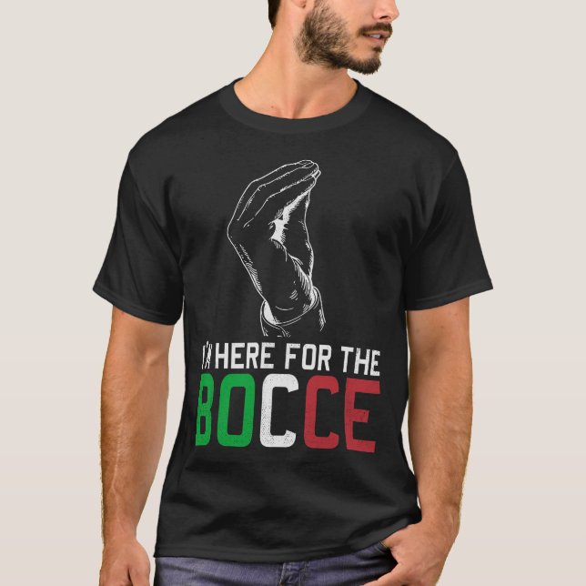 S2 Bocce Ball Bocci Boccie (112) T-Shirt (Front)