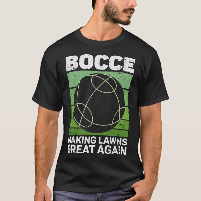 S2 Bocce Ball Bocci Boccie (36) T-Shirt (Front)