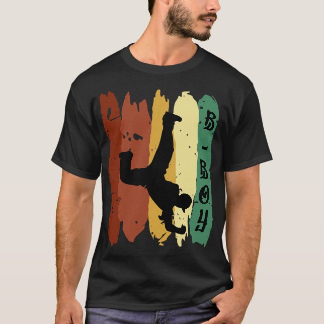S2 Breakdancing Breakdance Breakdancer (90) T-Shirt (Front)