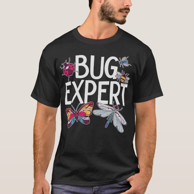 S2 Bug Collecting Insect Insects Bugs (21) T-Shirt (Front)