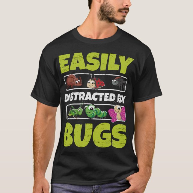 S2 Bug Collecting Insect Insects Bugs (44) T-Shirt (Front)