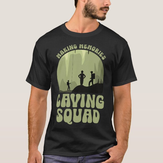 S2 Caving Caver Spelunking Speleology (119) T-Shirt (Front)