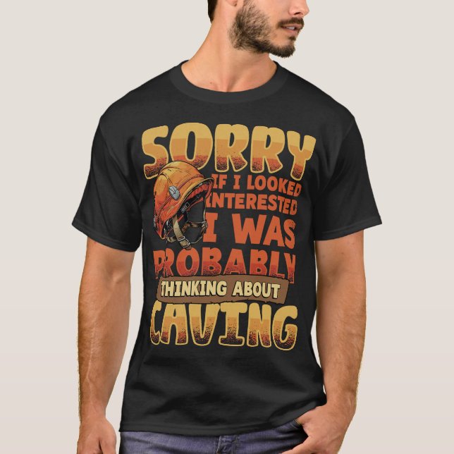 S2 Caving Caver Spelunking Speleology (77) T-Shirt (Front)