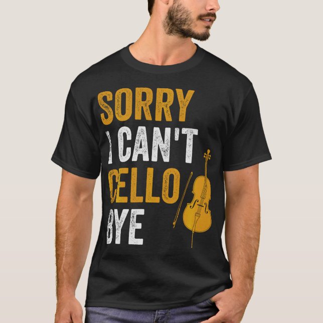 S2 Cello Cellist Cellin (123) T-Shirt (Front)