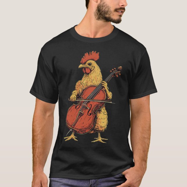 S2 Cello Cellist Cellin (126) T-Shirt (Front)