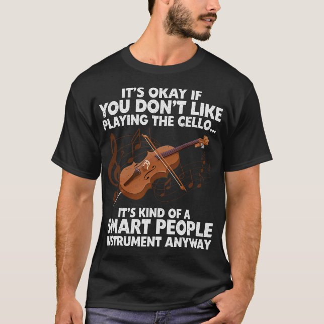 S2 Cello Cellist Cellin (169) T-Shirt (Front)