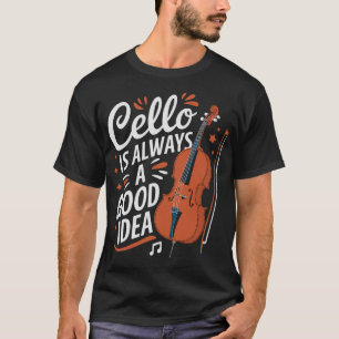 S2 Cello Cellist Cellin (195) T-Shirt