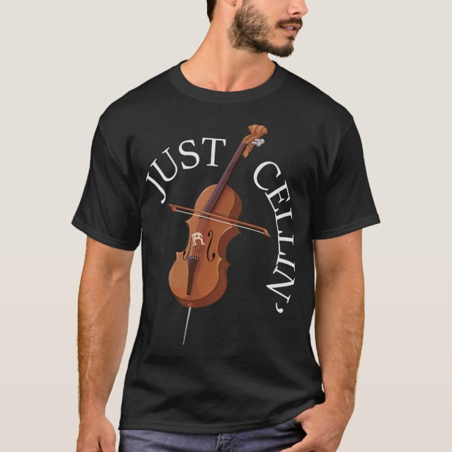 S2 Cello Cellist Cellin (1) T-Shirt (Front)