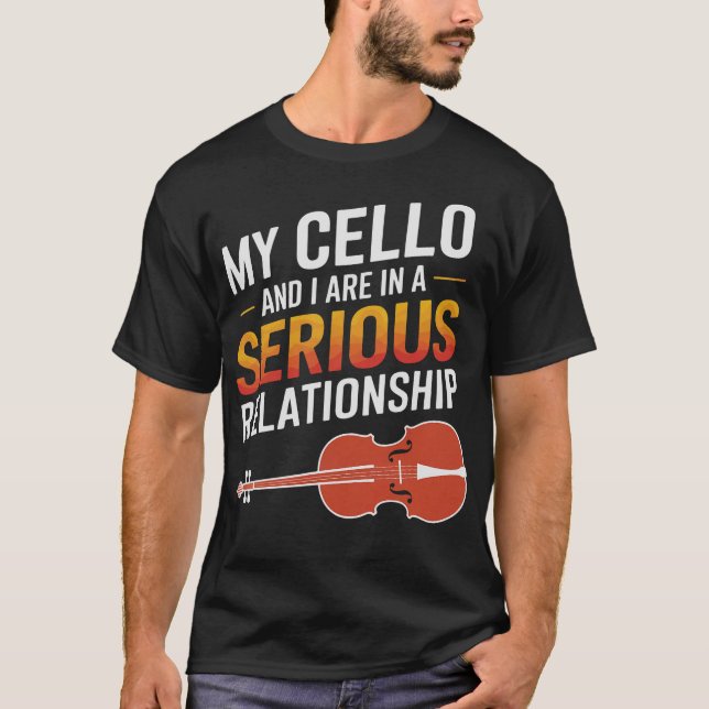 S2 Cello Cellist Cellin (203) T-Shirt (Front)