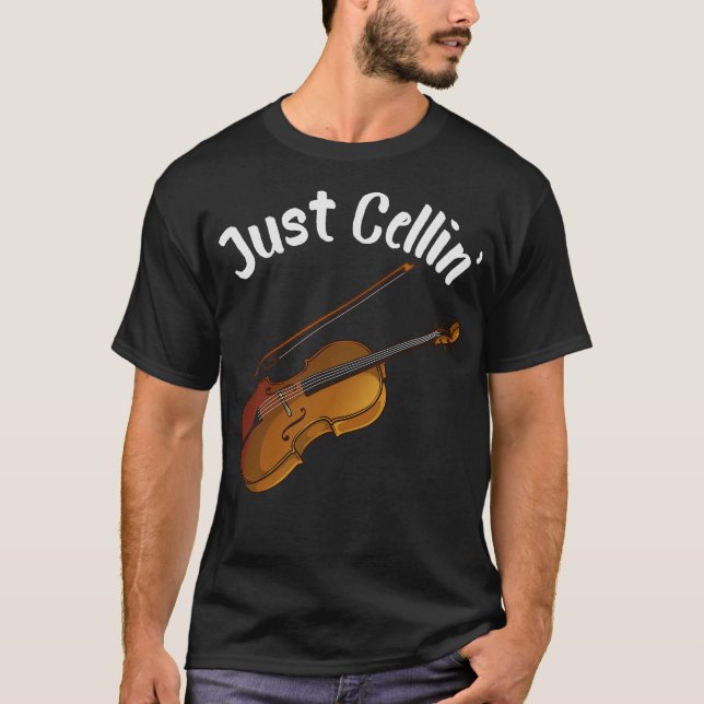 S2 Cello Cellist Cellin (46) T-Shirt (Front)