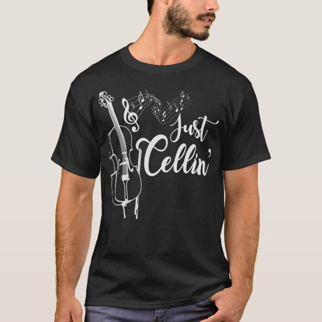 S2 Cello Cellist Cellin (81) T-Shirt (Front)