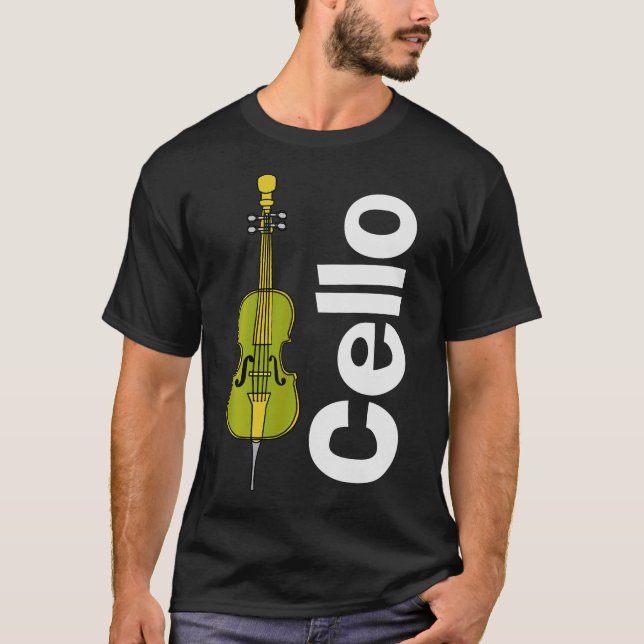 S2 Cello Cellist Cellin (98) T-Shirt (Front)