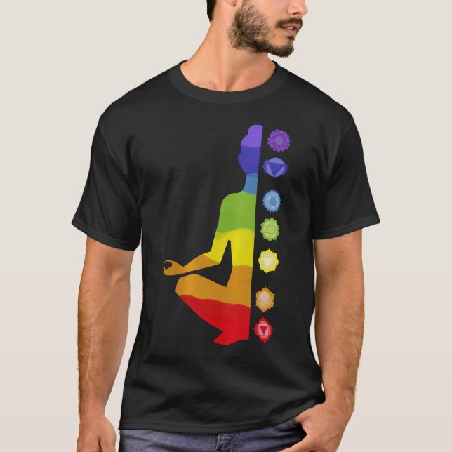 S2 Chakra Chakras Meditate Meditation (38) T-Shirt (Front)