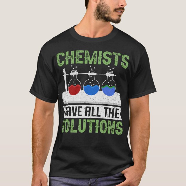 S2 Chemistry Chemist Laboratory Experiment (55) T-Shirt (Front)