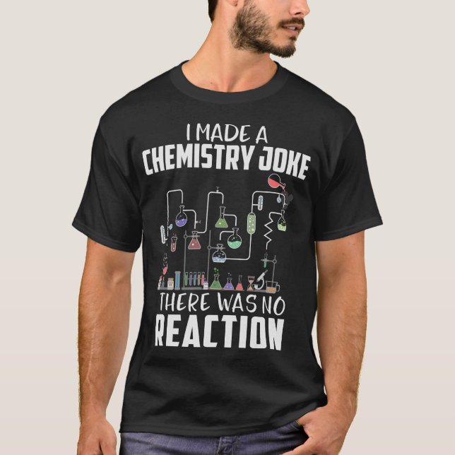 S2 Chemistry Chemist Laboratory Experiment (8) T-Shirt (Front)
