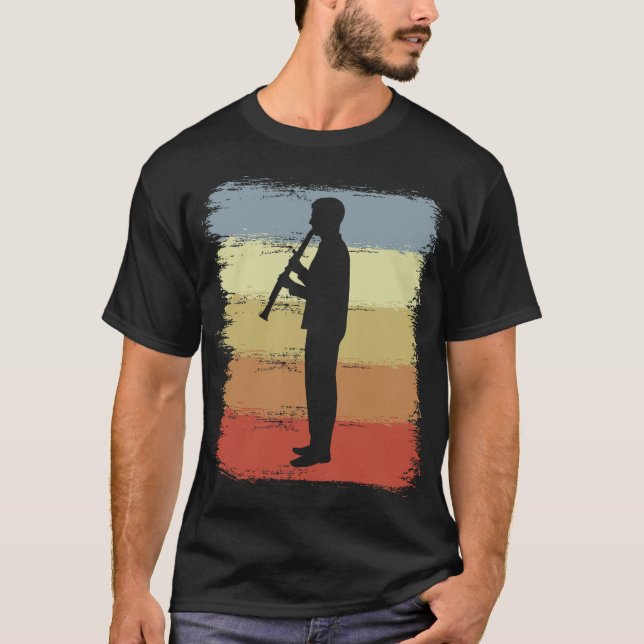 S2 Clarinet Clarinetist (101) T-Shirt (Front)